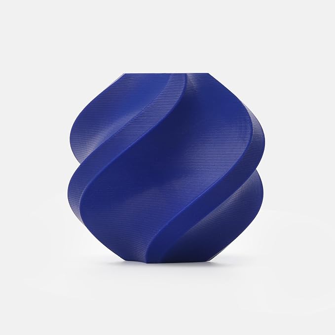 Bambu Lab PETG HF Filament 1.75mm 1kg Spool - Strong Durable 3D Printer Filament, High-Temp Resistance, Low Warp, Compatible with Bambu Lab & Most FDM 3D Printers - Blue (33600) - Spool
