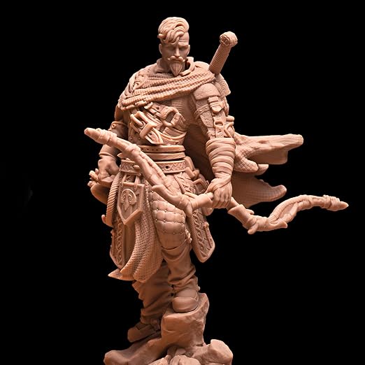 phrozen Aqua Red-Clay 8K 3D Printing Resin, Ultra-High Detail Display Resin for Miniatures, Busts & Models, Optimized for 8K LCD Resin Printers, 405nm, 1KG