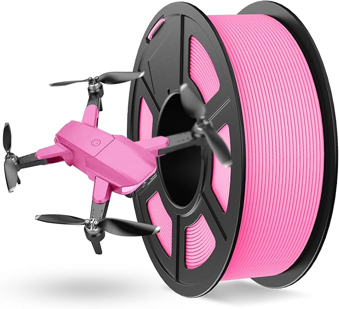 JAYO High Speed Matte PETG Filament 1.75mm Pink 1.1kg Spool | Fast Printing 30-600mm/s, High Toughness, Impact Resistance, Most FDM 3D Printers