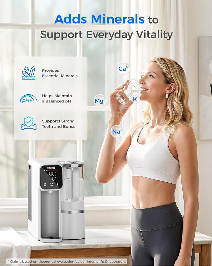 Waterdrop M6RFL RO Water Filter, Replacement for Waterdrop M6SL Countertop Reverse Osmosis System, 12-month Lifetime