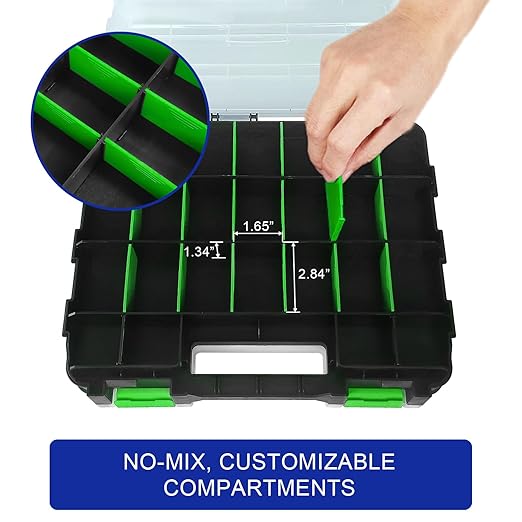 1575 PCS Nuts and Bolts Assortment Kit, Stainless Steel Phillips Pan Head & Flat Head Screws, Assorted Nuts Bolts Washers with Green Double Sided Organizer Box