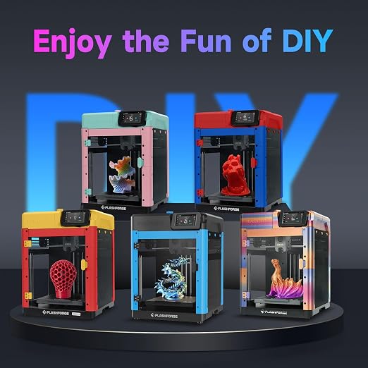Flashforge Enclosure Accessories Set for Adventurer 5M, DIY Enclosure Kit with Plates and Screws to Unlock The ABS/ASA/PC Printing