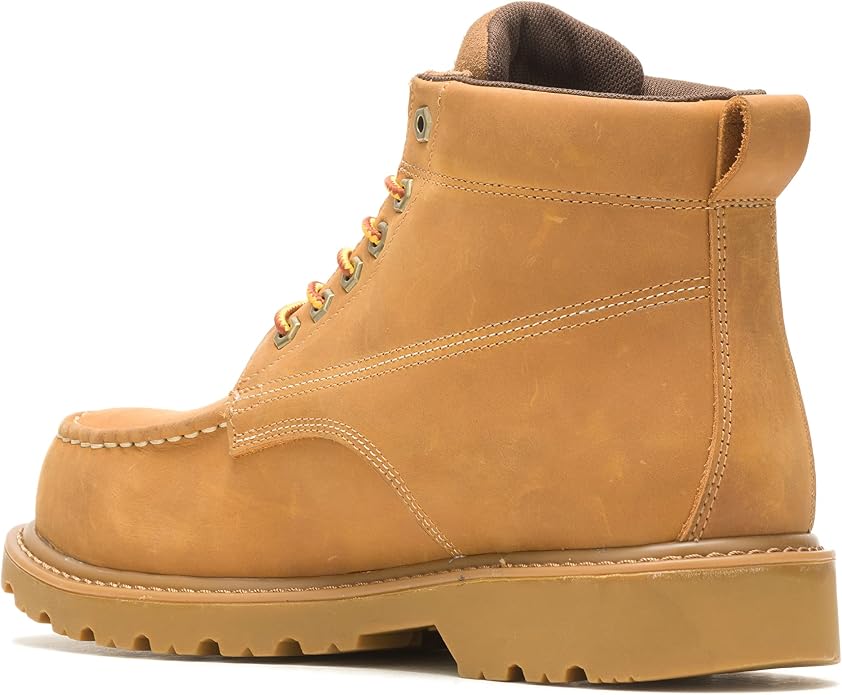 Wolverine Men's Floorhand Moc Toe 6" Steel Toe Waterproof Work Boot
