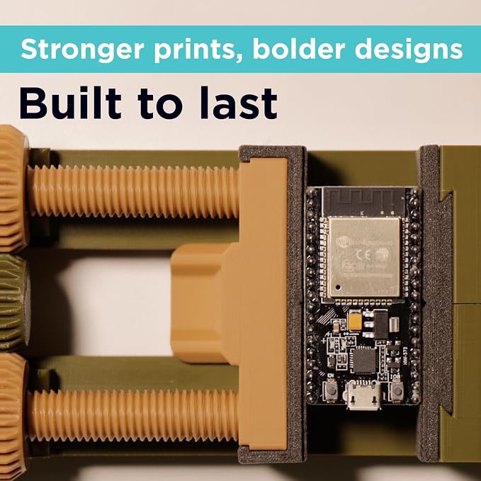 Polymaker PLA PRO Filament 1.75mm 1kg, Tough & High Rigidity Army Beige 3D Printing Filament, PolyLite PLA PRO High Speed, Print with Most 3D Printers