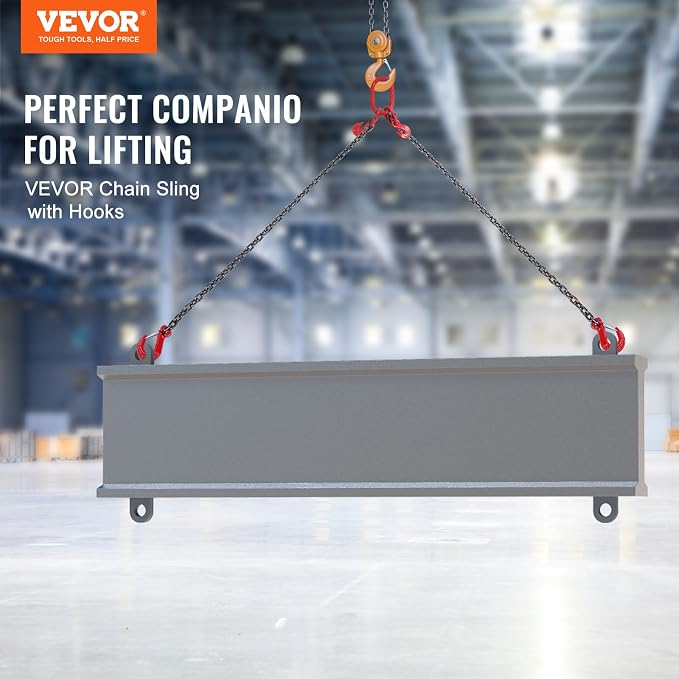 VEVOR Chain Sling with 2 Leg Grab Hooks