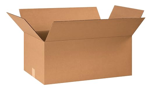 BOX USA Shipping Boxes Large 24"L x 14"W x 10"H 20-Pack - Corrugated Cardboard Box for Moving, Mailing, Packing, Packaging and Storage