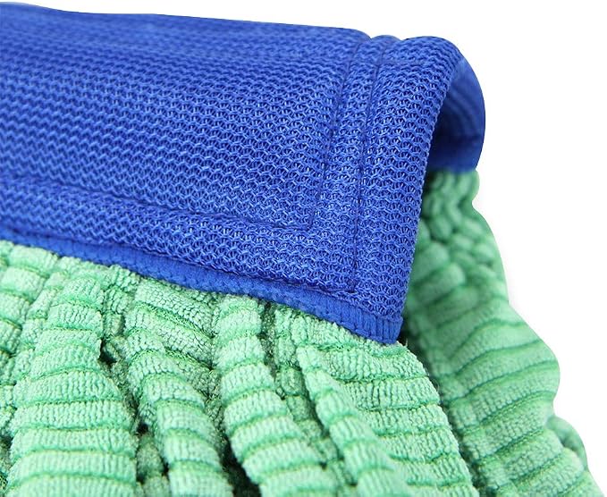 Arkwright Microfiber Tube Mop Head Replacement - Heavy Duty, Lint Free, Super Absorbent & Bleach-Safe, Janitorial Essential for Commercial & Industrial Floor Cleaning, 18 oz, Green