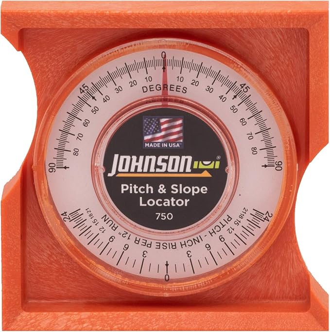 General Tools LCD Moisture Meter Bundle with Johnson Pitch & Slope Locator