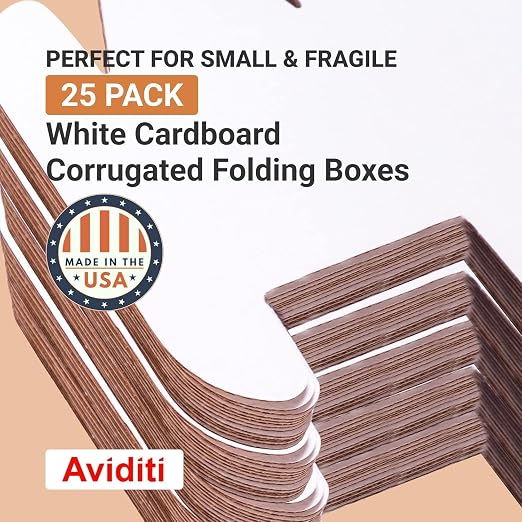 BOX USA Shipping Boxes Small 18"L x 12"W x 6"H 25-Pack - Corrugated Cardboard Box for Moving, Mailing, Packing, Packaging and Storage