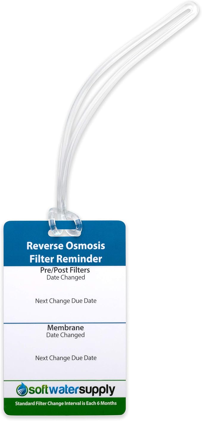 Soft Water Supply - 7287514 Reverse Osmosis Membrane Filter with RO Filter Change Reminder Tag - Fits NSRO42C4 - 1 Count