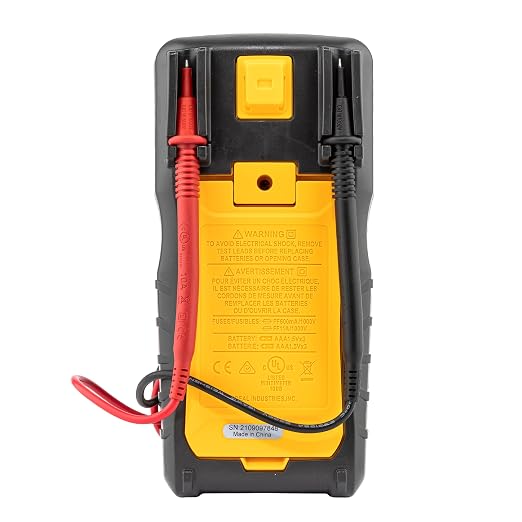 Ideal Electrical 61-357 1000V AC/DC Multimeter