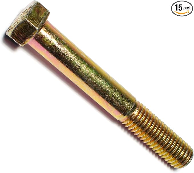 Hard-to-Find Fastener 014973254186 Grade 8 Coarse Hex Cap Screws, 9/16-12 x 4, Piece-15