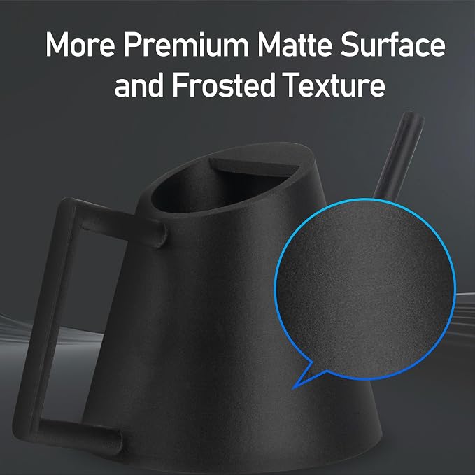 IEMAI Carbon Fiber PETG Filament 1.75mm Matte Black 2.5KG, PETG-CF 3D Printer Filament with Dimensional Stability & Low Warpage, High Stiffness, Heat Resistant, Easy Print
