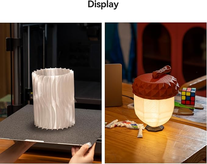 Creality Hyper PC Filament 1.75mm 1KG, Clear Polycarbonate Filament for High-Speed Printing up to 300mm/s, High Heat Resistance, Tough and Impact Resistant, Fits Most 3D Printers