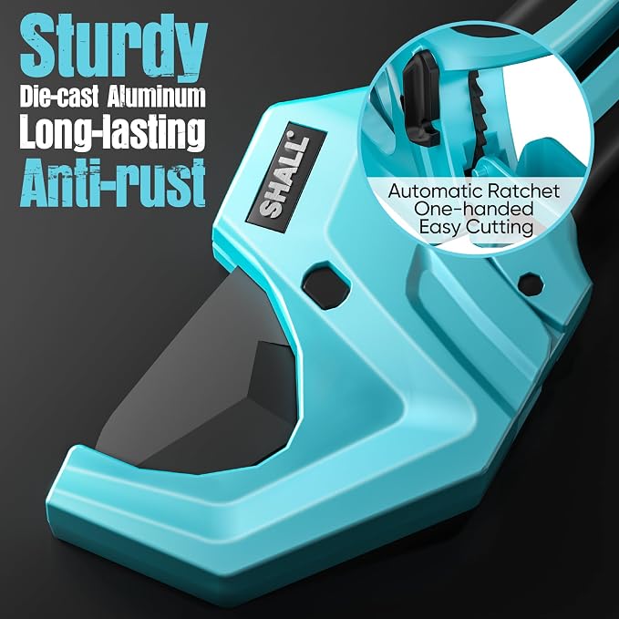 SHALL 2-1/2'' PVC Pipe Cutter & PEX Pipe Cutter Set