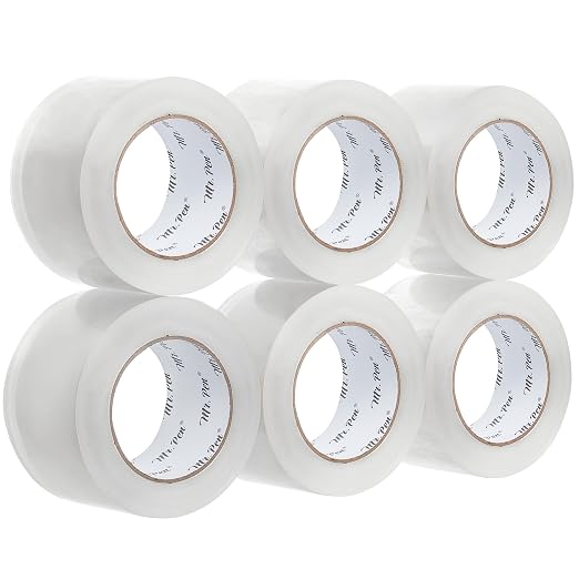 Mr. Pen- Packing Tape, 6 Pack, 1.88” Wide, 109 Yards, Clear | Heavy Duty Packing Tape for Shipping, Packaging, Moving and Storage