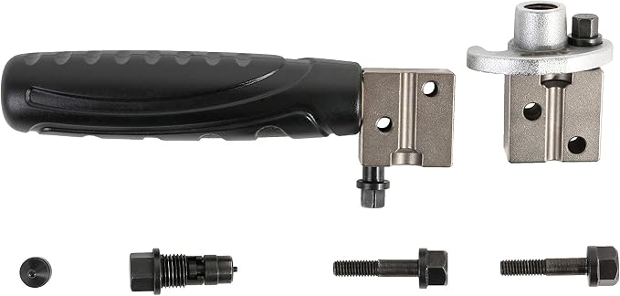 ARES 18025-3/16-Inch Double Flaring Tool - Includes Flaring Tool and Op1/Op2 Punch - Creates Double Flares on 3/16-Inch Steel, Nickel & Copper Tubing
