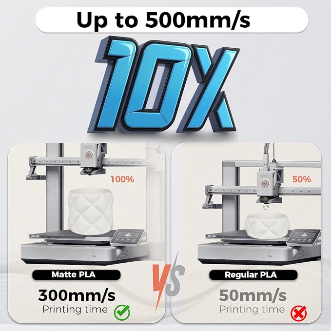 iSANMATE Matte PLA Filament 1.75mm Marine Blue PLA 30-300mm/s 3D Printer Filament 1kg (2.2lbs) for Bambu Lab 3D Printers,AMS,AMSLite
