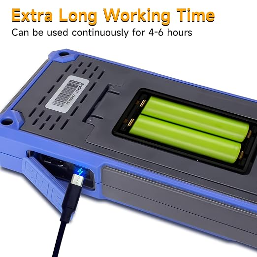 OWON Digital Handheld Oscilloscope Multiumeter 2 in 1,2 Channels, 40MHz Bandwidth, 250MS/s Sample Rate, 3.5" LCD Multiumeter Signal Generator Digital Oscilloscope Multimeter,Lab Oscilloscope HDS242