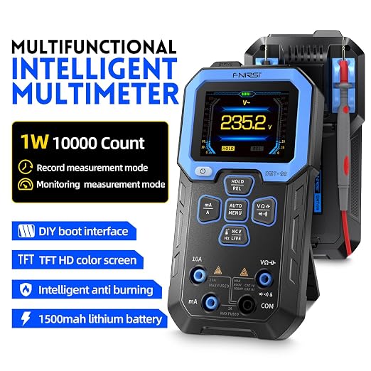 10MHz Oscilloscope and Multimeter