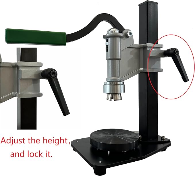 Manual 20mm Flip Off Vial Crimper, Crimping Pliers tool, Bottle Clamp, Small Glass Bottle Hand Sealing Machine WN006 (20mm)