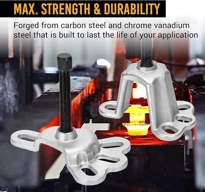 EWK 9-Way Slide Hammer Puller Set, 5 lb Slide Hammer Wheel Hub Puller CV Axle & Rear Axle Bearing Remover, Front Wheel Hub Dent Puller Kit for Bearings Bushings Seals Gears