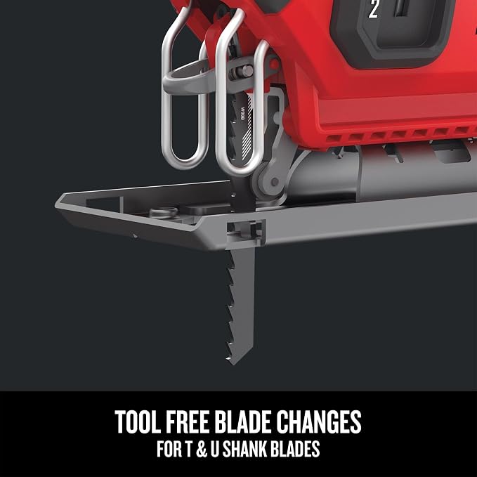CRAFTSMAN V20 Cordless Jig Saw, 3 Orbital Settings, Up to 2,500 SPM, Bare Tool Only (CMCS600B)