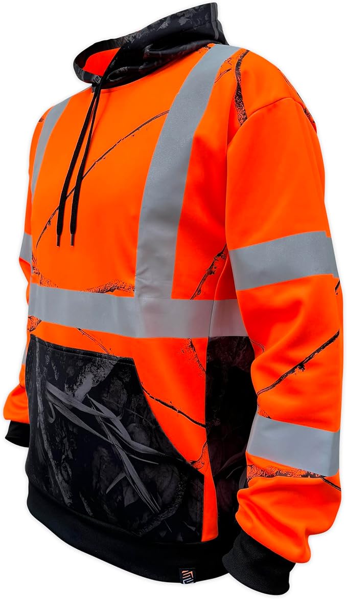 SafetyShirtz SS360 ANSI Class 3 Type R Graphic Hoodie