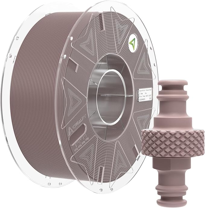 Creality Official PETG Carbon Fiber Filament 1.75mm, PETG-CF 3D Printer Filament, 300mm/s High Speed Hyper PETG-CF, Excellent Mechanical Properties, Fits for All 3D Printers, 1 KG 1 Spool Brown