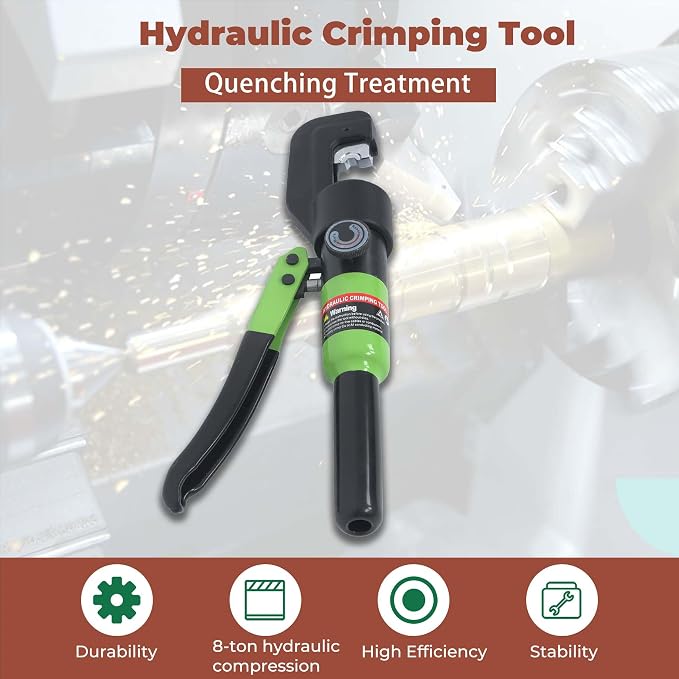1Pcs YQK-70 Hydraulic Crimping Tool Wire Crimper for Welding Cables, Electrical Cables and Power Wires