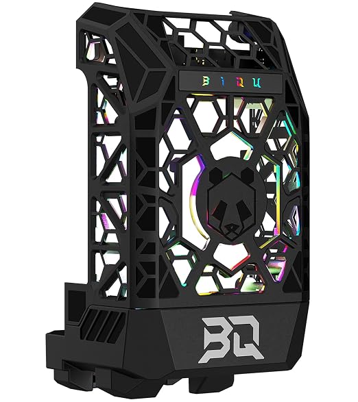 BIQU Panda Jet Pack V2.0 Black Shell with RGB Light Upgrade Print Head for Bambu-Lab P1P/P1S/X1C/X1E 3D Printer