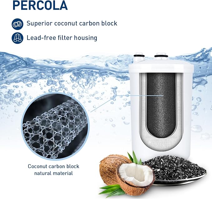 FC1, F8, HG-N Water Filter, Compatible with Enagic Leveluk F8 and HG-N Filters on K8, SD501(2011+), JRIV Machine (2 Pack)