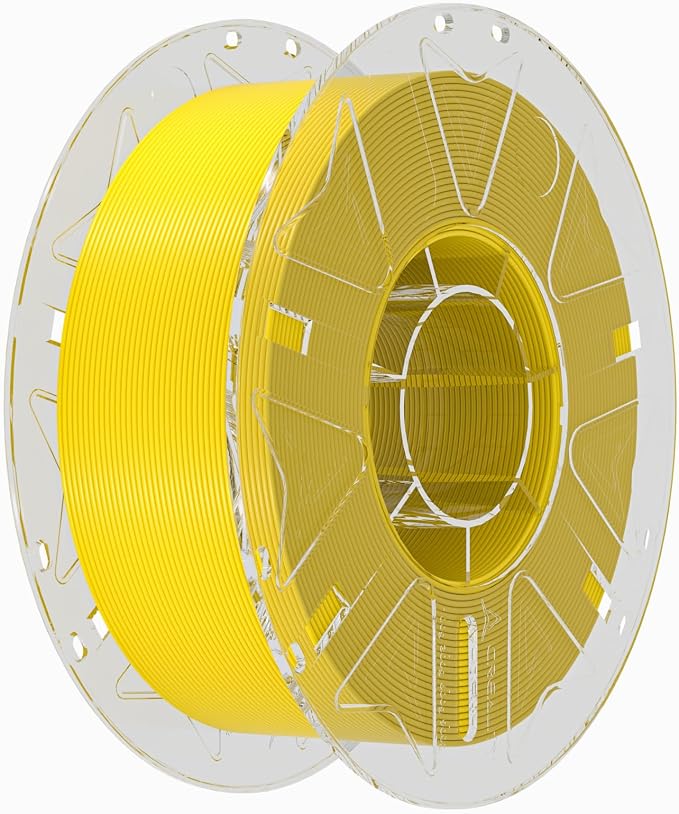 Creality PLA Filament 1.75mm for K2 Plus Combo, RFID 3D Printer Filament PLA for High Speed 30-600mm/s, 1kg(2.2lbs)/Spool Hyper PLA Filament Support CFS, Fits for Most 3D Printers(Yellow)