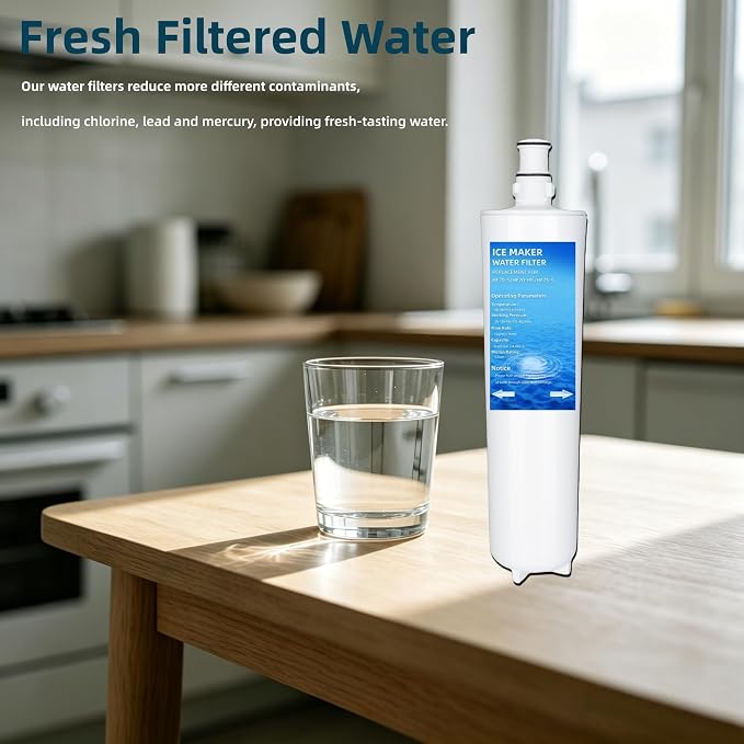 HF20-S HF20-MS HF25-S Water Filter Replacement Compatible with 3M High Flow Series Cartridge HF20-S, 5615103/HF20-MS, 5615109/HF25-S,5615203, Water Filtration System 3 Pack