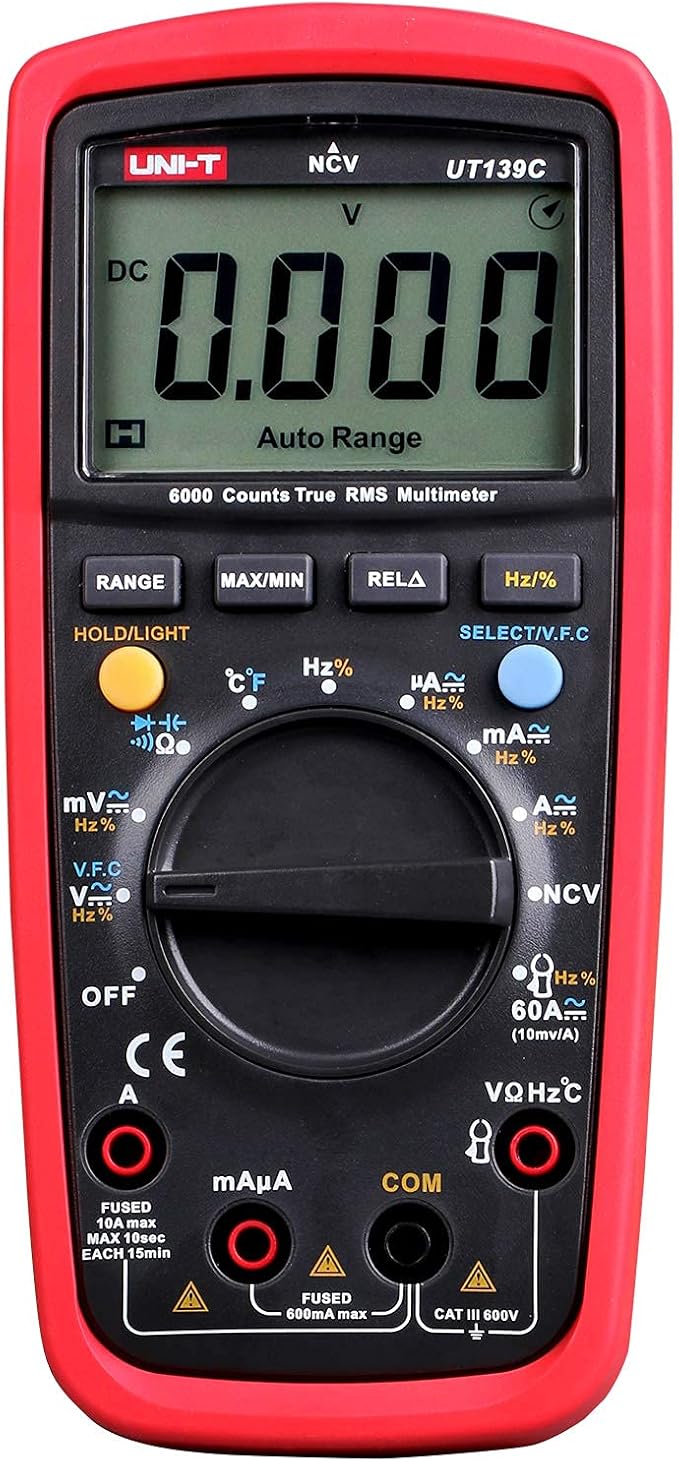 UNI-T DC Power Supply UTP1306, TRMS Digital Multimeter UT139C