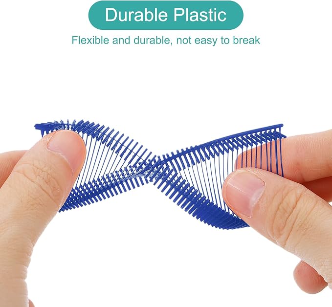 uxcell 5000pcs 0.8 Inch(20mm) Micro Tagging Gun Fasteners, Tag Pins Clothing Tagging Barbs Attachments Plastic Garment Price Tag Barb for Clothes, Dark Blue