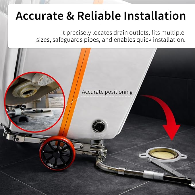 Toilet Lift Cart Jack with Wheels Seat Lifter Tightening Removal Tool Lifting Dolly Tilt for Disabled Use Portable Mobility Aid Positioning Installation Tools for Plumbers Pick up Device