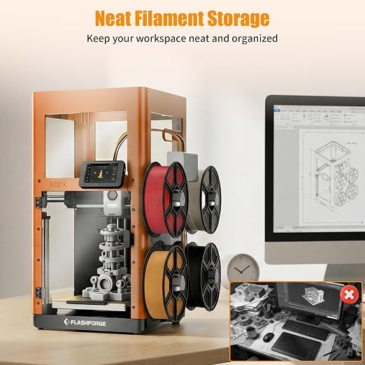 Flashforge AD5X 3D Printer Enclosure Kit, Odor Proof & Noise Reduction;(The Frame Needs to be 3D Printed by Yourself)
