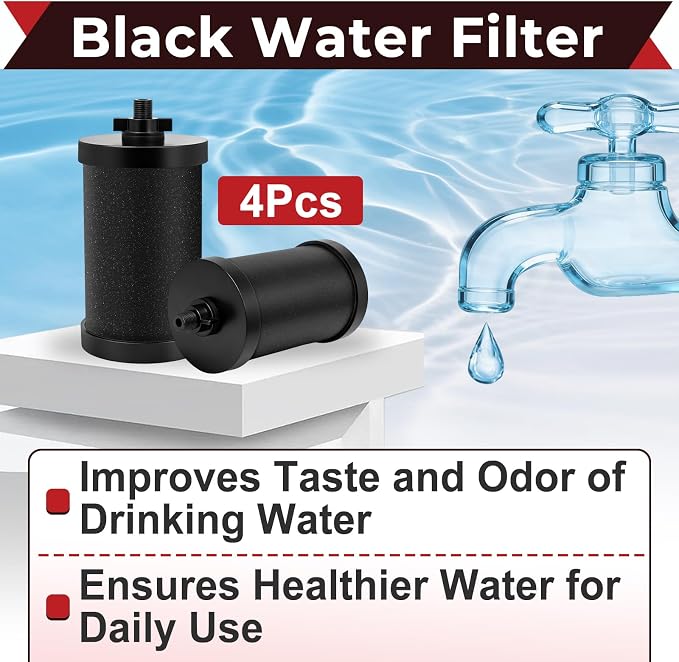 4 Pcs 2387 Filter Compatible with Alexapure Water Filtration System | 5000 Gallon Capacity