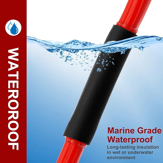 Chanzon 3:1 Ratio 1/8" (3.2mm) Heat Shrink Tubing - Marine Grade Waterproof Adhesive Lined - 8Ft Roll (2.5M Total Length) Yellow Polyolefin Sleeving Wrap Shrinking 3 to 1 Ratio 1pcs
