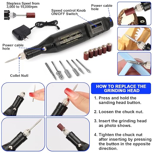 158 PCS 3D Printing Tool Kit, 3D Printing Accessories with Nozzle Cleaning Kit, Deburring Tool, Digital Caliper, Mini Rotary Tool, Smoothing Tools, 3D Printer Tools for Removing Finishing 3D Print