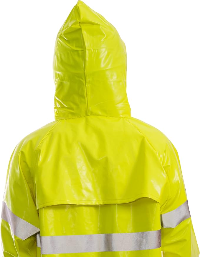 Tingley Standard Comfort-Brite High Visibility Jacket with Attached Hood
