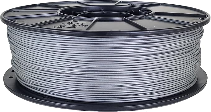 3D-Fuel Tough Pro PCTG Filament for 3D Printing, Better, Metallic Silver