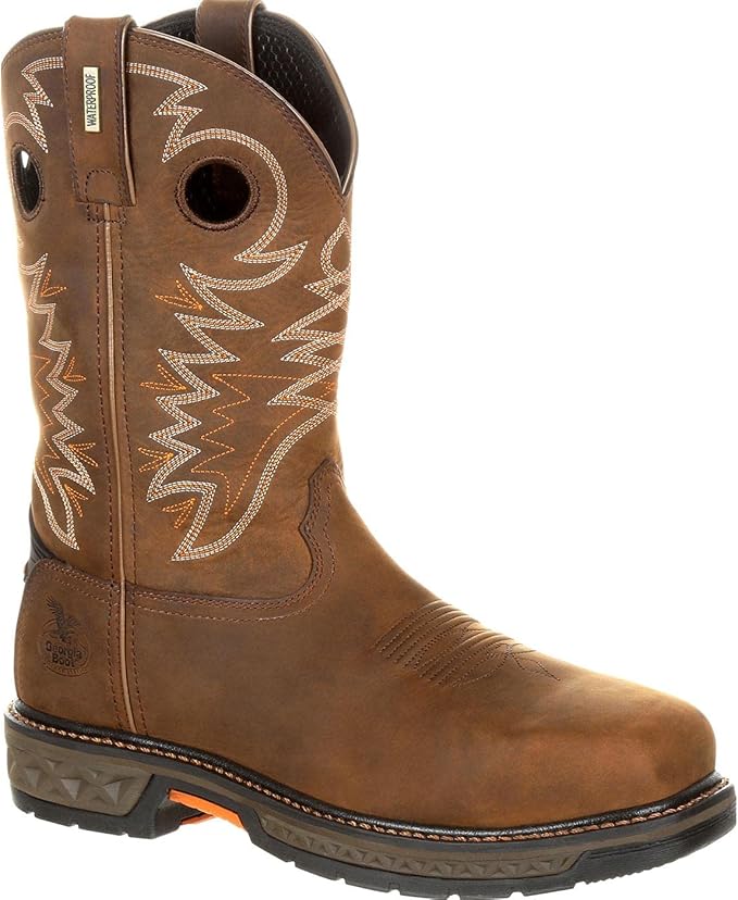 Georgia Boot Women's Carbo-Tec LT Alloy Toe Waterproof Pull-On Boots