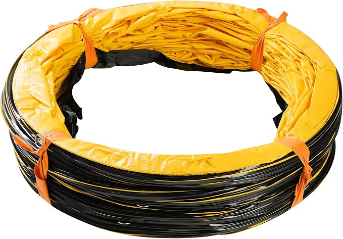 MOUNTO 25FT PVC Flexible Duct Hosing for Exhaust Fan (30inch)