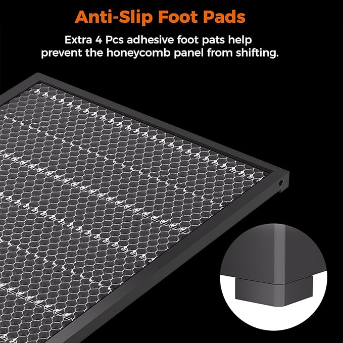Creality Honeycomb Laser Bed for Falcon A1 Laser Engraver, Honeycomb Platform for Laser Engraving and Cutter Machine (18.1 * 13.6 in)