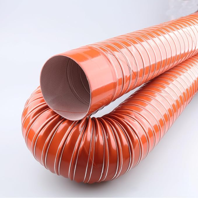 AC PERFORMANCE 3.5" ID Silicone Flexible Brake Cooling Air Ducting Induction Intake Pipe Hose with Cuff, Length 3 Meter (10 Feet)