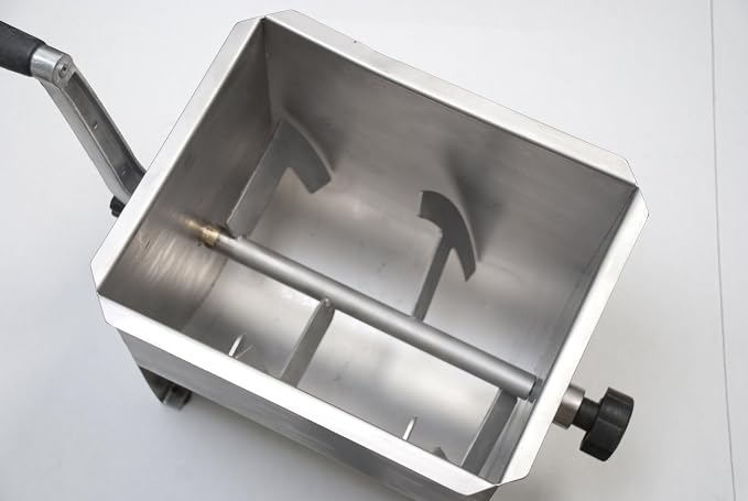 Chard MM-102, Meat Mixer with Stainless Steel Hopper, 20lbs , silver
