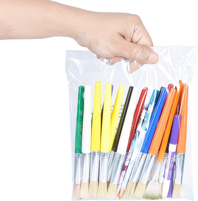 Poly Bags Suffocation Warning 400 Combo Pack 6x9 8x10 9x12 11x14 Resealable