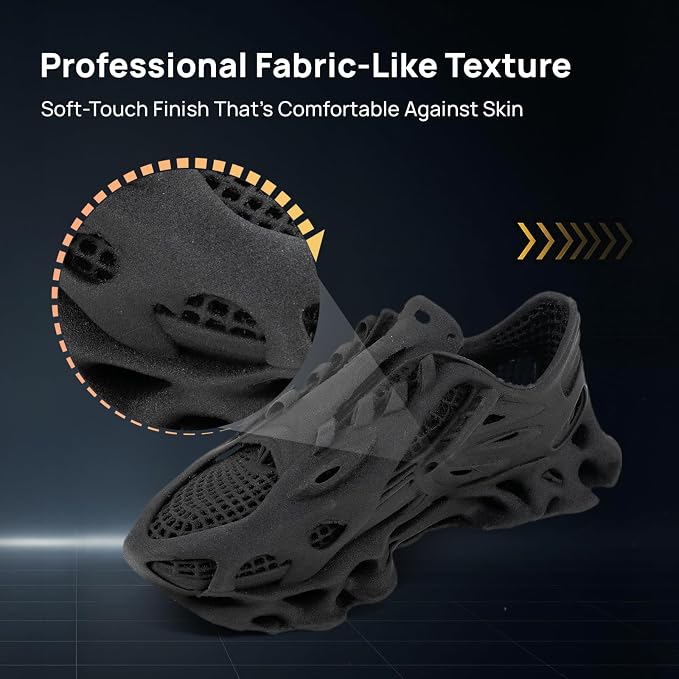 Siraya Tech Roamr TPU Air HR 85A Flexible 3D Filament, High Resilience Foaming, 68A-85A Variable Hardness, Lightweight Matte Structural TPU for Shoe Outsoles & RC Parts (800g, Noir)